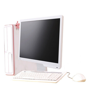 明基(BenQ)Lavie系列 JH600W(E5800/2G/500G/512M独显)粉白 19LED白色 显示器