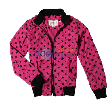 以纯正品 2011秋冬新款女装休闲夹层水洗外套10321192 原219 洋红 (品红 玫瑰红) L