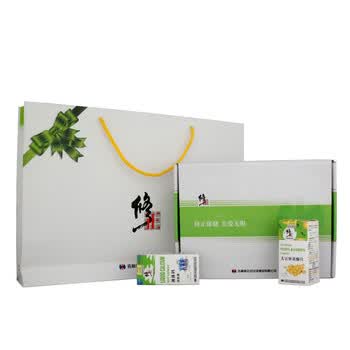 修正 大豆异黄酮0.5gx60片+液体钙0.5gx60粒 延缓衰老 1礼盒+1手提袋
