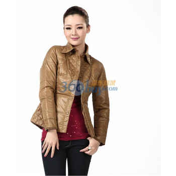 波司登羽绒服 女衬衣领内恤 BR2138 黄色 185/104A(XXXL)