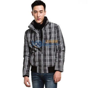 PEACEBIRD太平鸟男装冬季新品棉褛80610436011 黑色 XXL