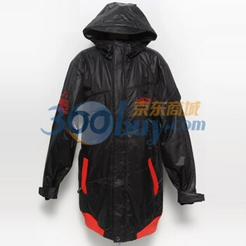 时尚起义 冬装韩国进口保暖舒适长版滑雪棉服 女564066滑雪季 黑色 XL