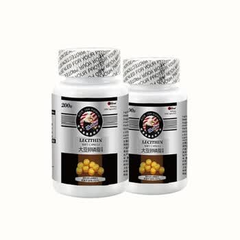 蓓多立大豆卵磷脂软胶囊（银标）300mg*200粒/瓶*2瓶