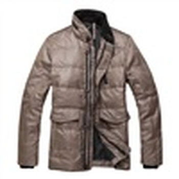winjeans 2011 新款男休闲羽绒服外套 深棕色 沙棕色 XXL