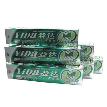 益达木糖醇防蛀固齿牙膏 105g 6支