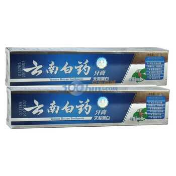 云南白药牙膏（冬青香型）135g*2支