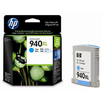 惠普（HP）C4907AA 940XL号 超高容青色墨盒（HP Officejet Pro 8000, Officejet Pro 8500）