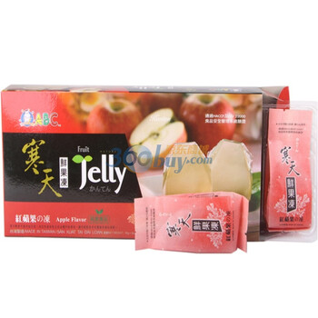 台湾原装进口 ABC寒天鮮果凍 芒果味、柠檬红茶味、苹果味 3盒装 750g 3种口味