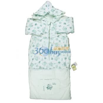 童泰 婴儿可脱袖睡袋 F3202 绿色 均码