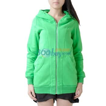 JNBY江南布衣 简洁带帽 卫衣 50626G1 绿色 M