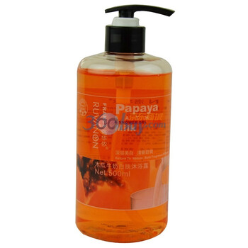 洛华侬木瓜牛奶白肤沐浴露500ml