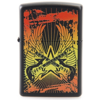 Zippo打火机10新款摇滚革命红潮24891