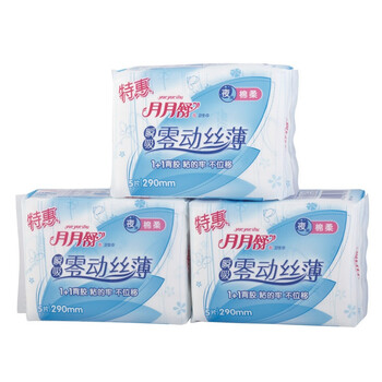 瞬吸零动丝薄棉质夜用10片*3