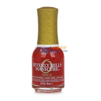 奥利ORLY甲油 42105 Beverly Hills Plum透明西瓜红(18ML)