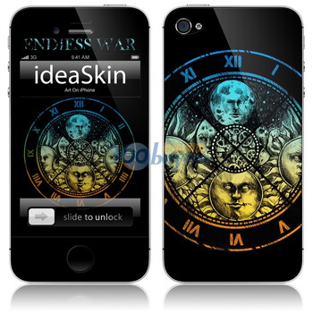 ideaSkin iPhone 4 无尽的战争 手机外壳保护套皮贴膜 CJKC081923