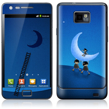 ideaSkin 三星 Galaxy S2 / i9100 / 盖世兔 皮肤 他们偷走了月亮 外壳保护套皮贴膜 DAUA750488
