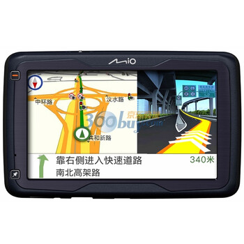 宇达电通（Mio）乐游S603 车载GPS导航仪 (黑色）