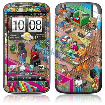 ideaSkin HTC G14/G18/Sensation XE/Z710E/Z715E/Pyramid Adobe办公室 外壳保护贴膜 DAYC772090