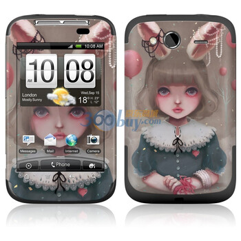 ideaSkin HTC Wildfire S(G13) 皮肤 朱丽叶-气球与珍珠 手机外壳保护套皮贴膜 ENDAXA621738