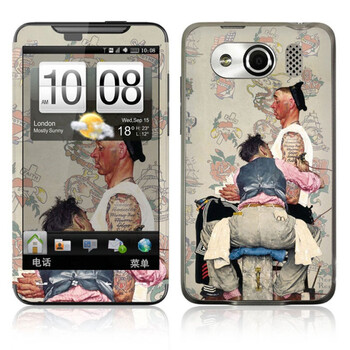 ideaSkin HTC T9199 / Z510D / 双擎 / 双擎S 纹身艺术家 机身贴膜 保护膜 皮肤 BDFD092179