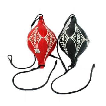 康瑞 火焰版仿皮拳击球 悬挂速度球 一个 红色