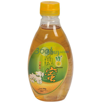 蜂之语洋槐蜜 槐花蜂蜜 500克/瓶