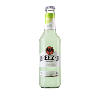 百加得冰锐朗姆预调酒青柠味（6瓶装）