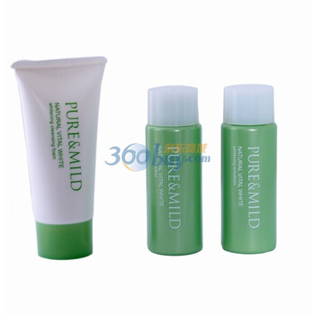 泊美凝皙美白洁面膏30ML+凝皙美白化妆水30ML+凝皙美白乳液30ML