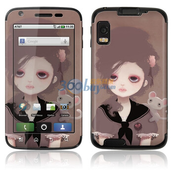 ideaSkin 摩托罗拉 Atrix 4G(ME860 / MB860)皮肤 艾玛 外壳保护套皮贴膜 DBAA620327