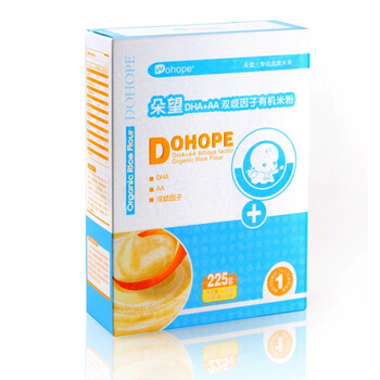 DHA+AA有机米粉（适用于1岁内宝宝）