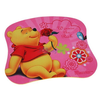 迪士尼（Disney）SBD197 快乐维尼鼠标垫（粉）