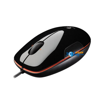 罗技（Logitech）LS1 激光鼠标 黑色红边