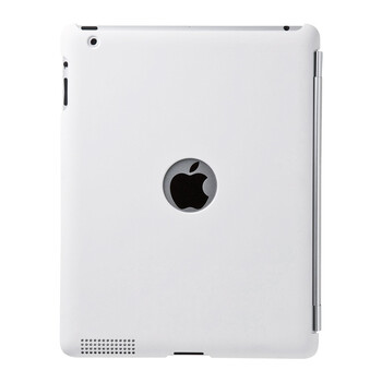 日本SANWA SUPPLY PDA-IPAD27W 正品纯色IPad2背套/保护套 手感好、抗冲击 白色