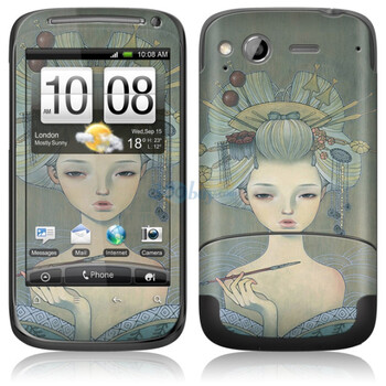 ideaSkin HTC Desire S / G12 / S510e / G7S / 渴望S 艺伎花魁 外壳保护套皮贴膜 ENDBBC742086
