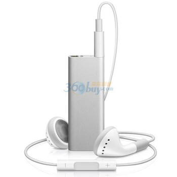 苹果(Apple)iPod new shuffle 4G MB867CH/B MP3播放器(银色)
