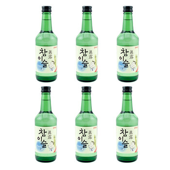 新真露 竹炭烧酒 360ml*6