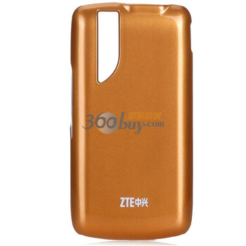 中兴（ZTE）SV811 原装手机PC保护壳_纯色 金色 适用于中兴V880/U880/N880