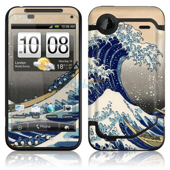 ideaSkin HTC Incredible S / G11 / 惊艳 / S710e 神奈川冲浪图 外壳保护套皮贴膜 ENDAVC812098