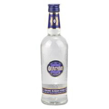 40°旗舰伏特加500ml 俄罗斯原瓶原装进口洋酒