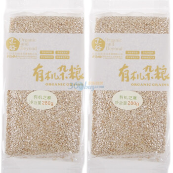 正谷有机芝麻280g*2袋