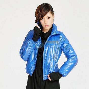 伊思君凯ESBACK 休闲个性棉服外套 1500230SMW521 宝蓝色 L