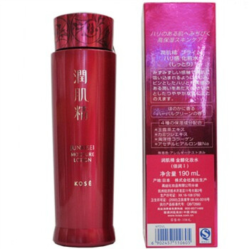 高丝润肌精金醇化妆水（倍润I)190ML