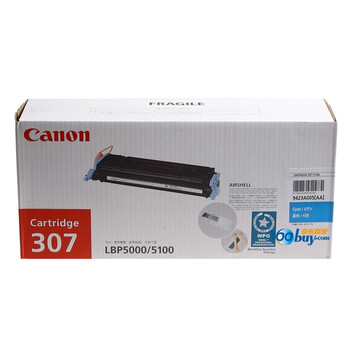 佳能（Canon）CRG-307C 青色墨粉（适用LBP5000 LBP5100)
