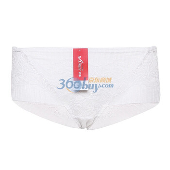 爱慕FittingWell-2 低腰平角裤AM23961 白色 82