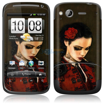 ideaSkin HTC Desire S / G12 / S510e / G7S / 渴望S 西班牙女郎一 外壳保护套皮贴膜 DBBC692077