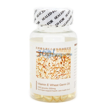 一生无忧天然维生素E小麦胚芽油软胶囊500mg*100粒