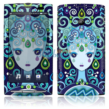 ideaSkin 索尼爱立信(索爱) X10/X10i 水瓶座 手机外壳保护套皮贴膜 ENCJJB050755