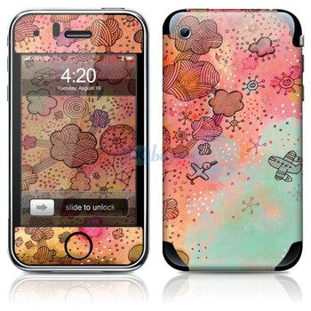 ideaSkin 苹果apple iPhone 3G/3GS 火山 外壳保护套贴膜全身贴 ABRD052165