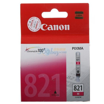 佳能（Canon）CLI-821M 品红墨盒（适用于PIXMA iP4680 3680 4760 MP545 558 568 638 648 MX868）