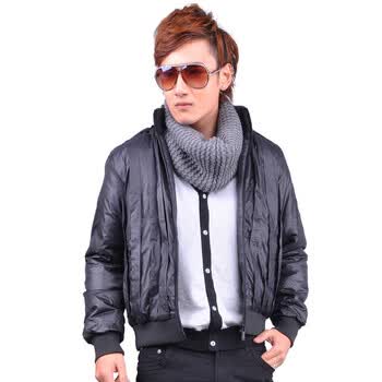 ［FYNEX］2011新款冬装 男士短款潮流棉衣防风棉衣 男装外套FQ516 黑色 XXL/180